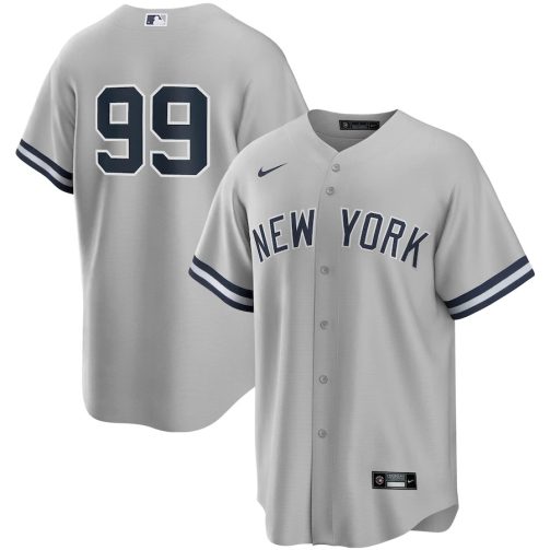 Aaron Judge New York Yankees Nike Gray Road Player Name Jersey