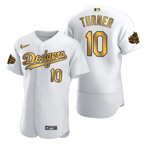 Justin Turner Los Angeles Dodgers Gold 2022 MLB All-Star Game Jersey