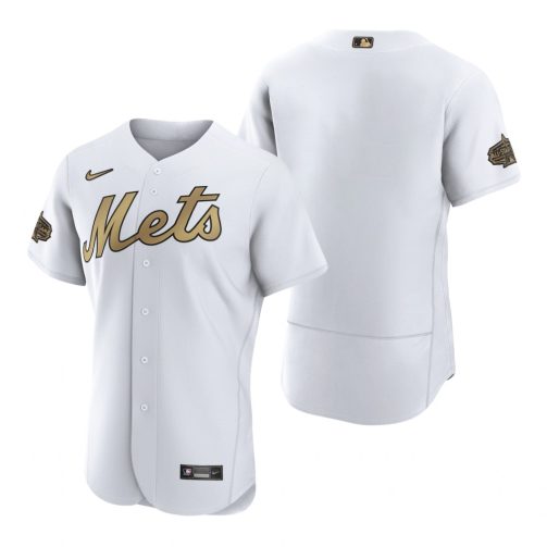 New York Mets White 2022 MLB All-Star Jersey