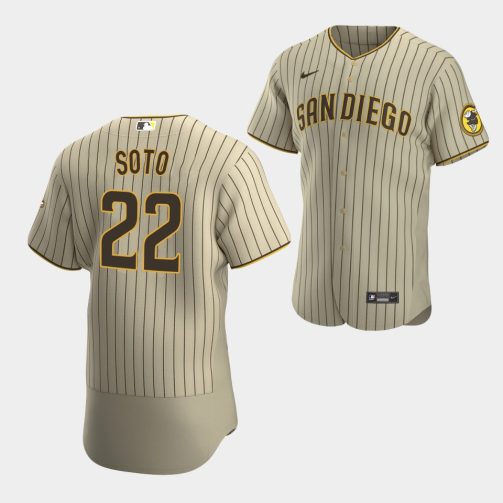 Juan Soto Authentic San Diego Padres #22 White Home Jersey