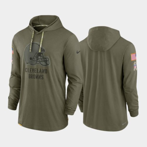 Cleveland Browns 2022 Salute to Service Hoodie