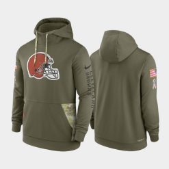 Cleveland Browns 2022 Salute to Service Therma Hoodie