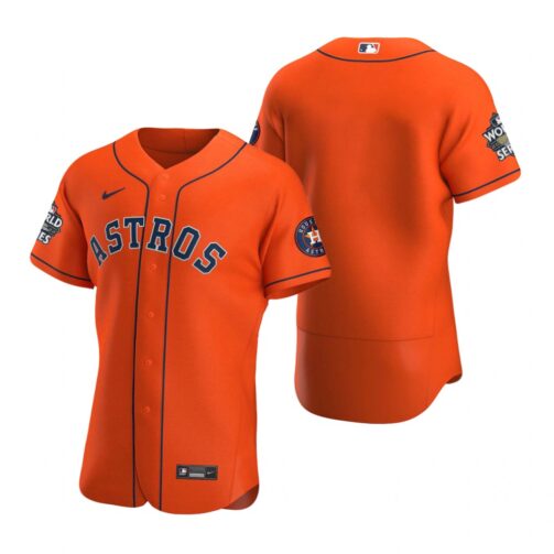 Houston Astros Orange Authentic Jersey