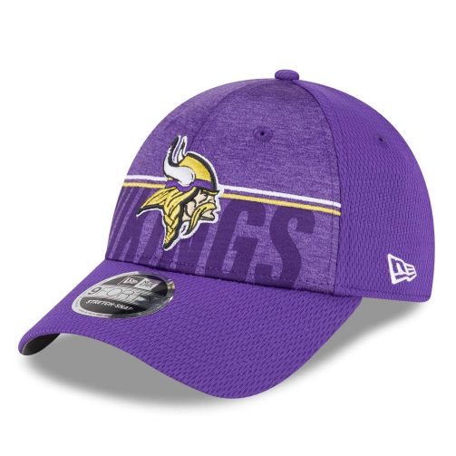 Minnesota Vikings 2023 NFL Training Camp New Era Stretch-Snap 9FORTY Cap Purple
