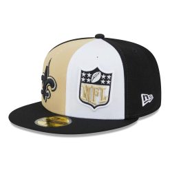 New Orleans Saints On-Field 2023 NFL Sideline New Era 59FIFTY Fitted Cap