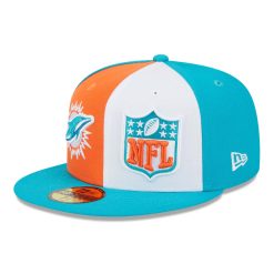 Miami Dolphins On-Field 2023 NFL Sideline New Era 59FIFTY Fitted Cap