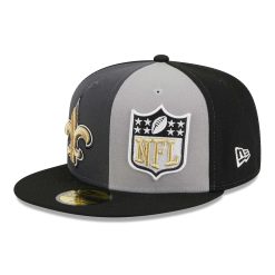 New Orleans Saints Colorway 2023 NFL Sideline New Era 59FIFTY Fitted Cap