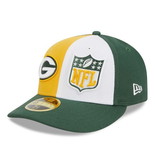 Green Bay Packers 2023 NFL Sideline New Era Low Profile 59FIFTY Fitted Cap