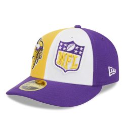Minnesota Vikings 2023 NFL Sideline New Era Low Profile 59FIFTY Fitted Cap