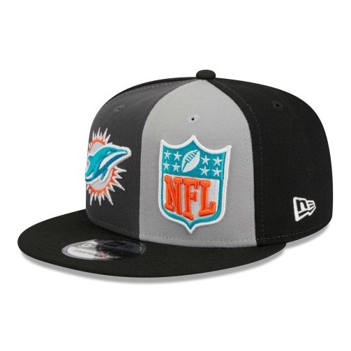 Miami Dolphins Colorway 2023 NFL Sideline New Era 9FIFTY Snapback Cap