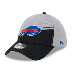 Buffalo Bills Colorway 2023 NFL Sideline New Era 39THIRTY Flex Cap Gray