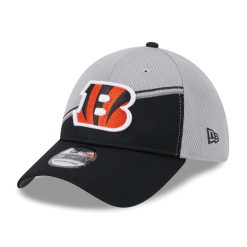Cincinnati Bengals Colorway 2023 NFL Sideline New Era 39THIRTY Flex Cap Gray