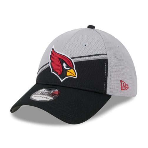 Arizona Cardinals Colorway 2023 NFL Sideline New Era 39THIRTY Flex Cap Gray