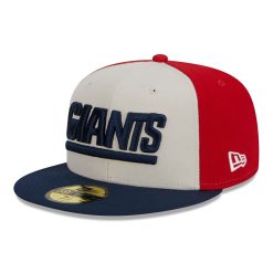 New York Giants Historic 2023 NFL Sideline New Era 59FIFTY Fitted Cap