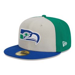 Seattle Seahawks Historic 2023 NFL Sideline New Era 59FIFTY Fitted Cap