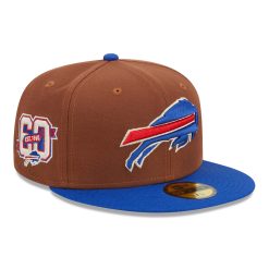 Buffalo Bills Harvest New Era 59FIFTY Fitted NFL Cap Brown