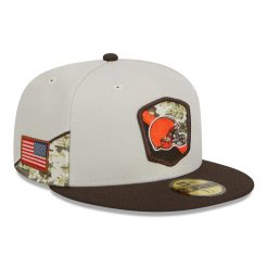 Cleveland Browns 2023 NFL Salute to Service New Era 59FIFTY Fitted Cap