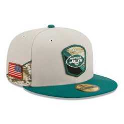 New York Jets 2023 NFL Salute to Service New Era 59FIFTY Fitted Cap