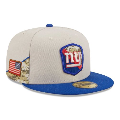New York Giants 2023 NFL Salute to Service New Era 59FIFTY Fitted Cap