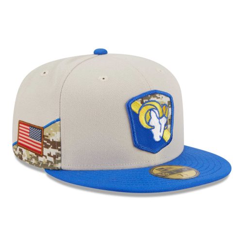 Los Angeles Rams 2023 NFL Salute to Service New Era 59FIFTY Fitted Cap