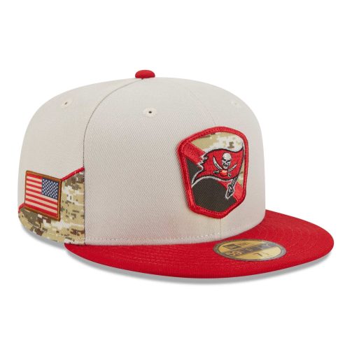 Tampa Bay Buccaneers 2023 NFL Salute to Service New Era 59FIFTY Fitted Cap