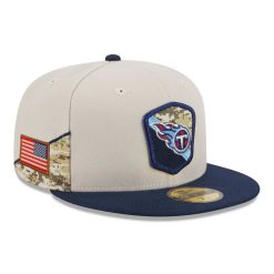 Tennessee Titans 2023 NFL Salute to Service New Era 59FIFTY Fitted Cap