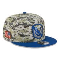 Indianapolis Colts Camo 2023 NFL Salute to Service New Era 9FIFTY Snapback Cap