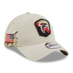 Atlanta Falcons 2023 NFL Salute to Service New Era 9TWENTY Adjustable Cap