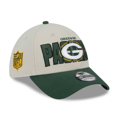 Green Bay Packers Official 2023 NFL Draft New Era 39THIRTY Flex Cap
