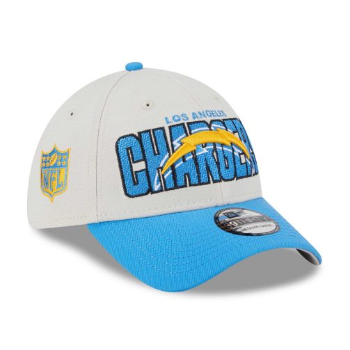 Los Angeles Chargers Official 2023 NFL Draft New Era 39THIRTY Flex Cap