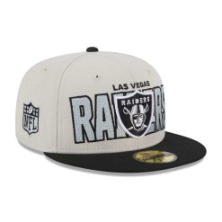 Las Vegas Raiders Official 2023 NFL Draft New Era 59FIFTY Fitted Cap