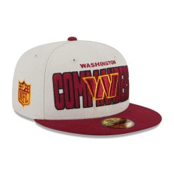 Washington Commanders Official 2023 NFL Draft New Era 59FIFTY Fitted Cap