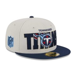 Tennessee Titans Official 2023 NFL Draft New Era 59FIFTY Fitted Cap
