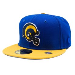 Los Angeles Rams Throwback New Era 59FIFTY Fitted NFL Cap Blue